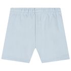 Light Blue Logo Shorts, 3, hi-res