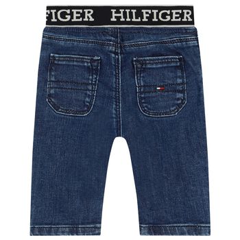 Baby Boys Logo Denim Jeans