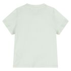 تيشيرت بشعار باللون الأخضر للأولاد , 7, hi-res