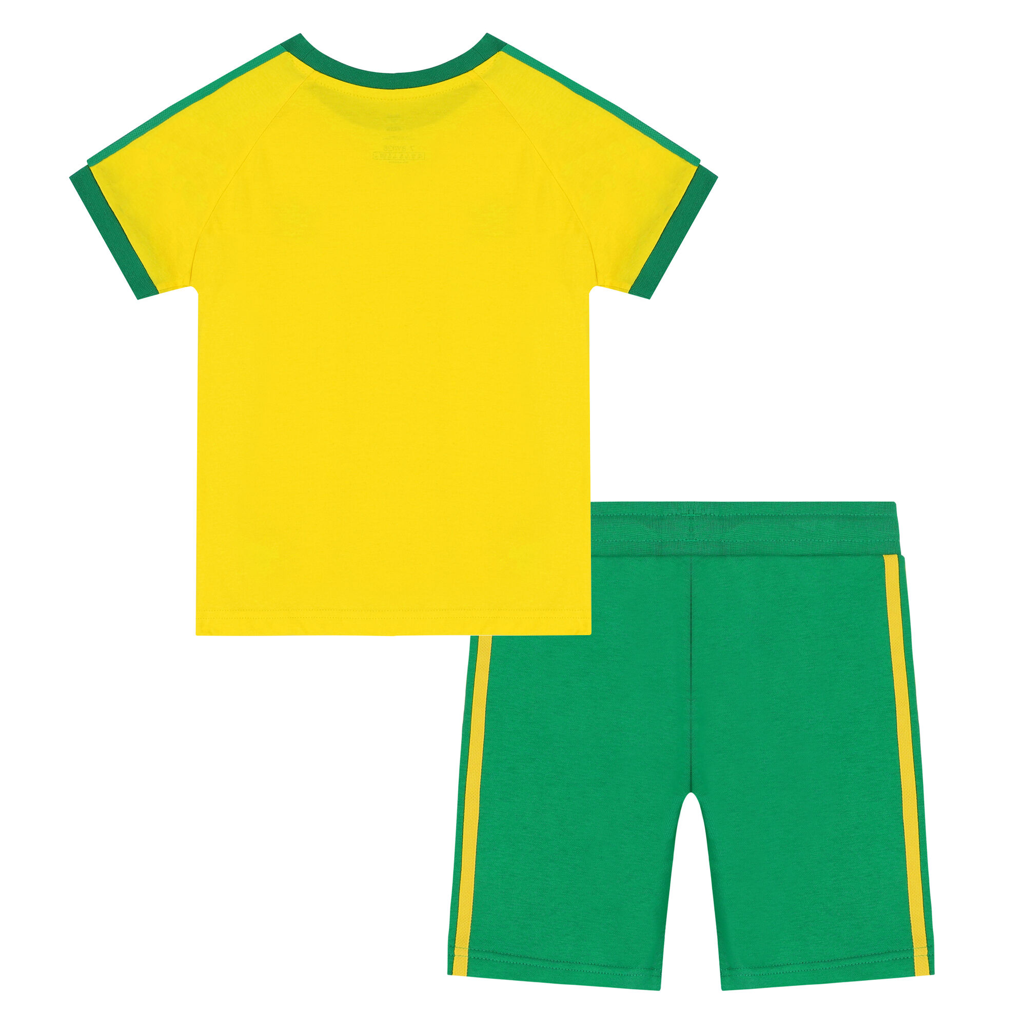 Originals 3 stripe jersey shop shorts green