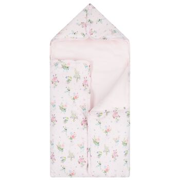 Baby Girls Pink Floral Baby Nest
