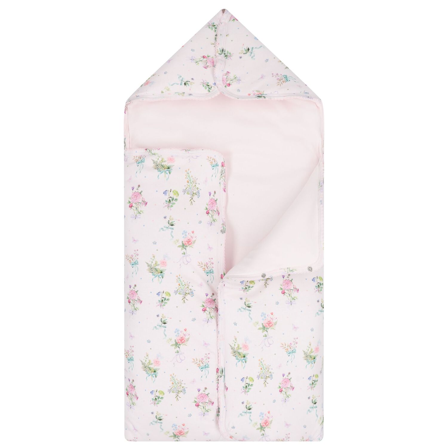 Baby Girls Pink Floral Baby Nest, 1, hi-res image number null