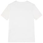 Boys White Logo T-Shirt, 1, hi-res