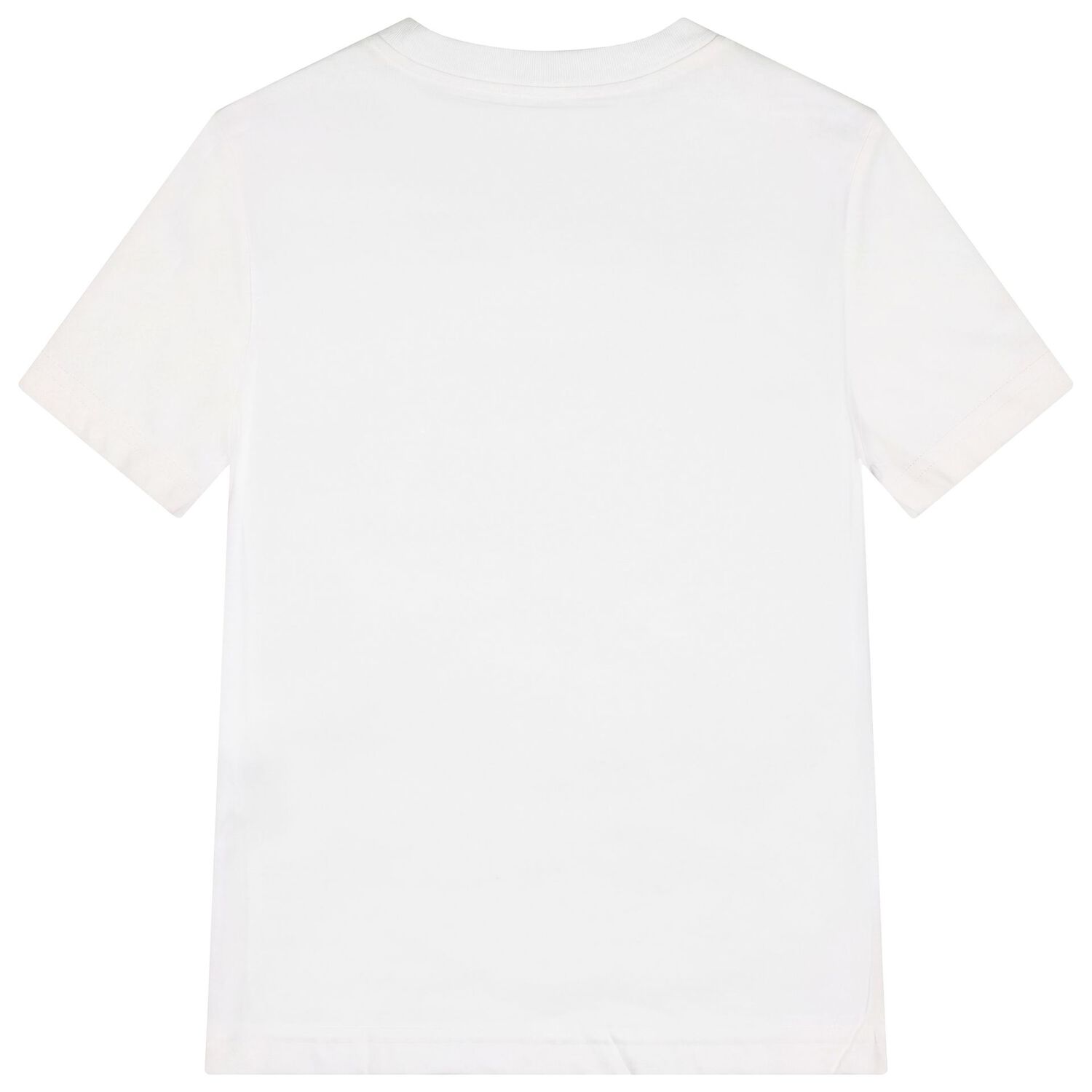Boys White Logo T-Shirt, 1, hi-res