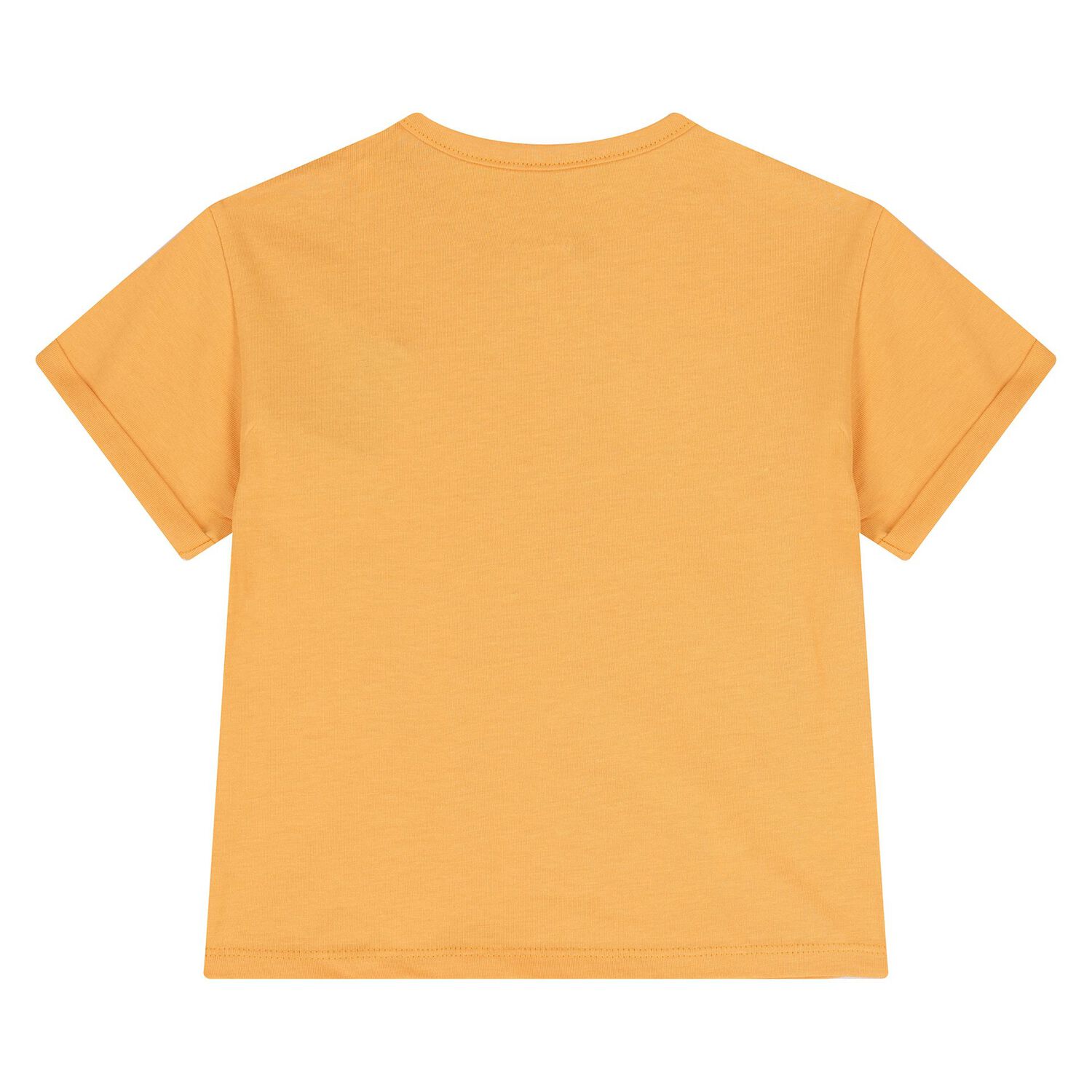 Younger Boys Orange & Beige Safari Dungaree Set, 1, hi-res