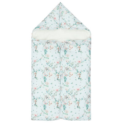 Baby Girls Mint Floral Baby Nest