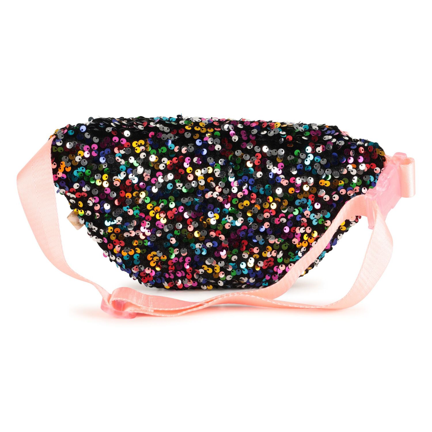 Girls Multi-Coloured Sequins Belt Bag, 1, hi-res