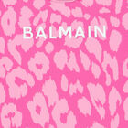 مايوه سباحة بالشعار باللون الوردي , 1, hi-res