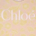 Girls Mini Me Pink & Yellow Floral Dress , 1, hi-res