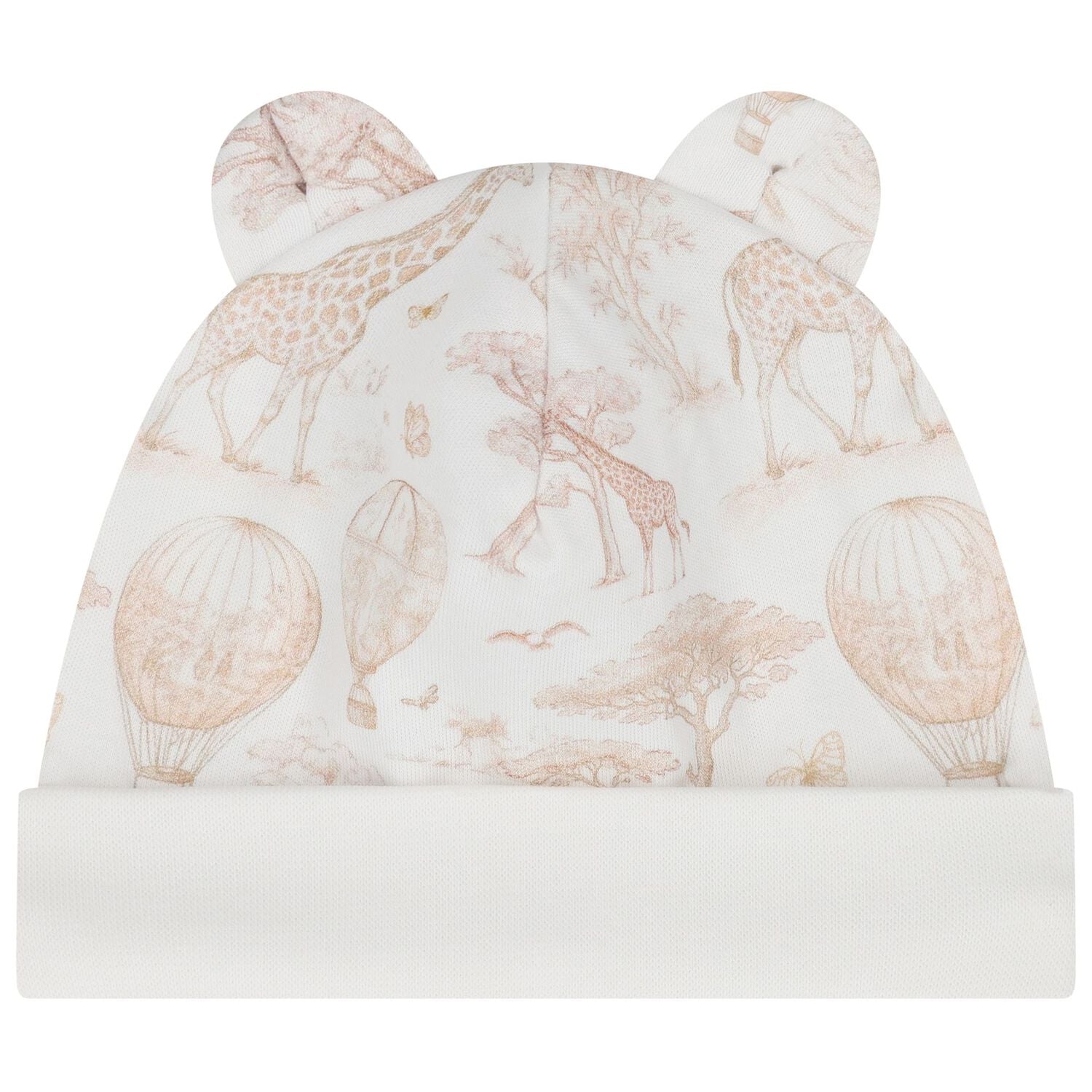 White & Beige Africa Babygrow Gift Set, 1, hi-res