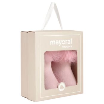 Baby Girls Pink Headband & Socks Set