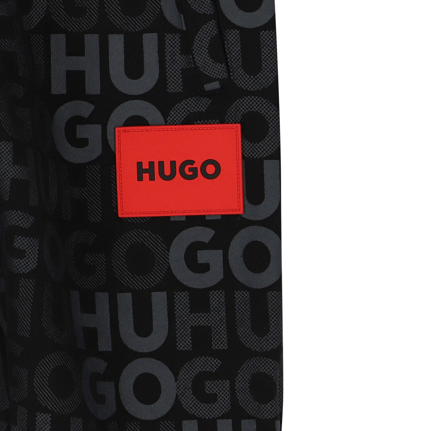 Boys Black Logo Joggers, 1, hi-res image number null