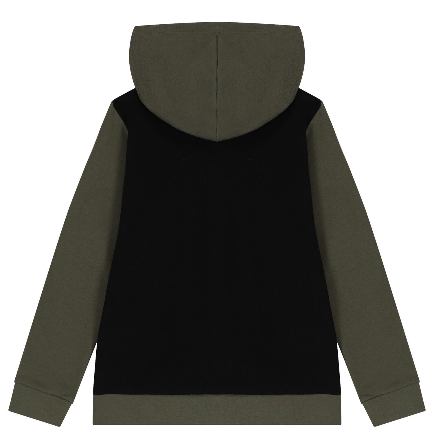 بدلة رياضية أولاد بالشعار باللون الأسود والأخضر, 1, hi-res