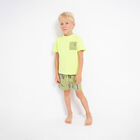 Boys Yellow & Green Pyjamas Set, 2, hi-res