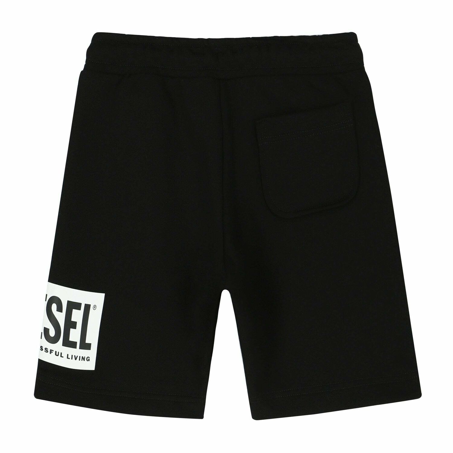Boys Black Logo Shorts, 2, hi-res image number null