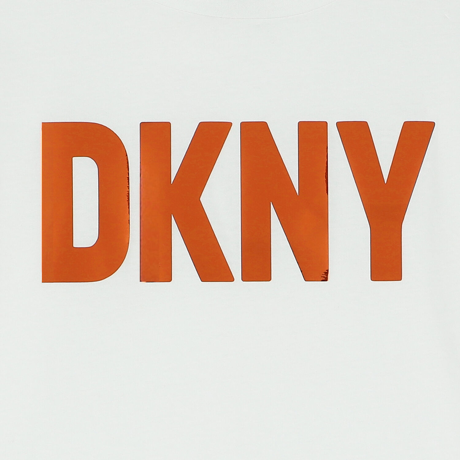 تيشيرت بنات بالشعار باللون الابيض, 1, hi-res