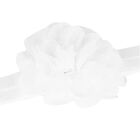 Baby Girls White Flower Headband & Clip Set, 3, hi-res
