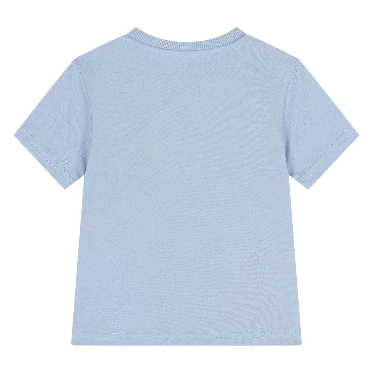 Younger Boys Blue Logo T-Shirt, 1, hi-res