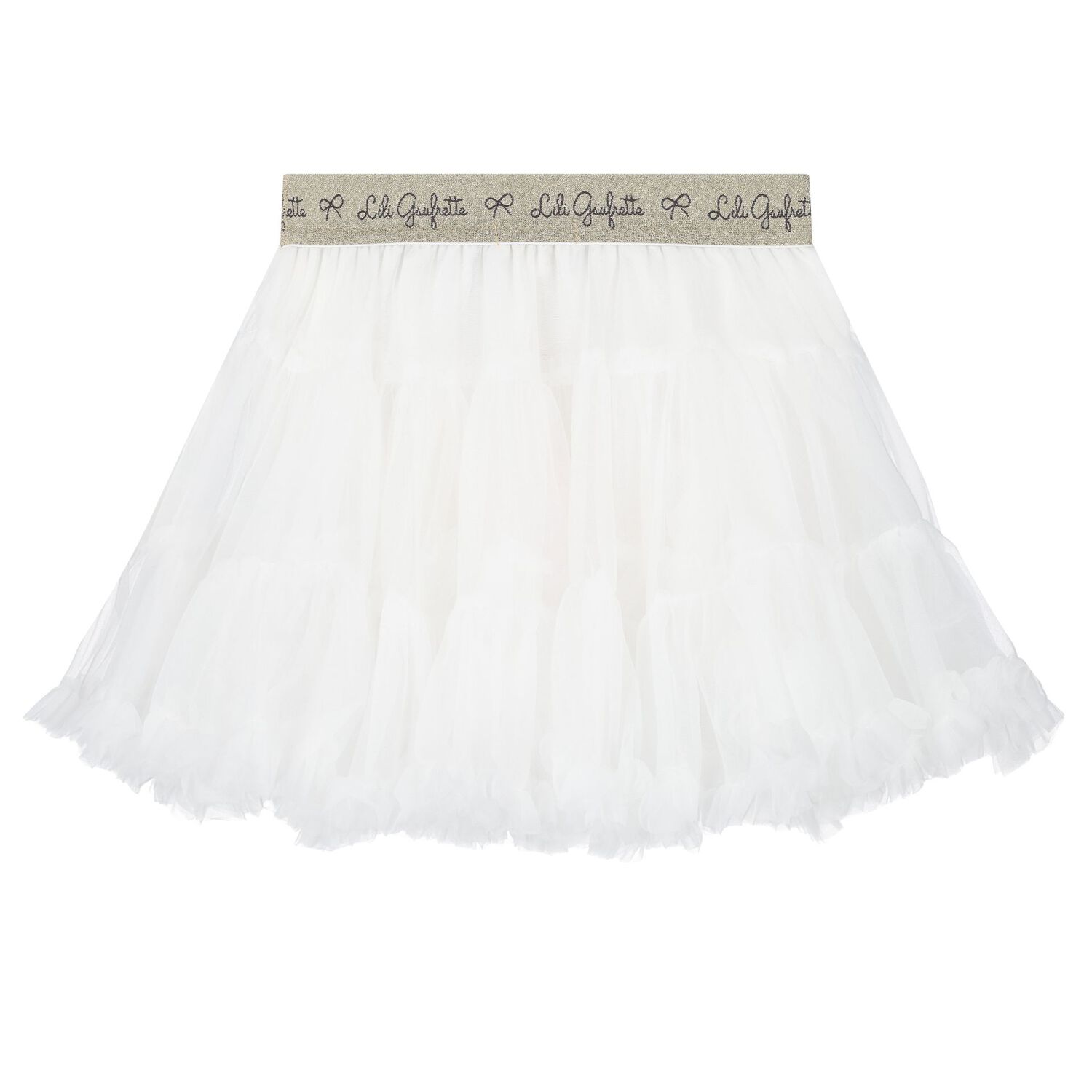 Girls White Tutu Skirt, 1, hi-res image number null