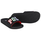 سلايدر بالشعار بالون الأسود للأولاد, 1, hi-res