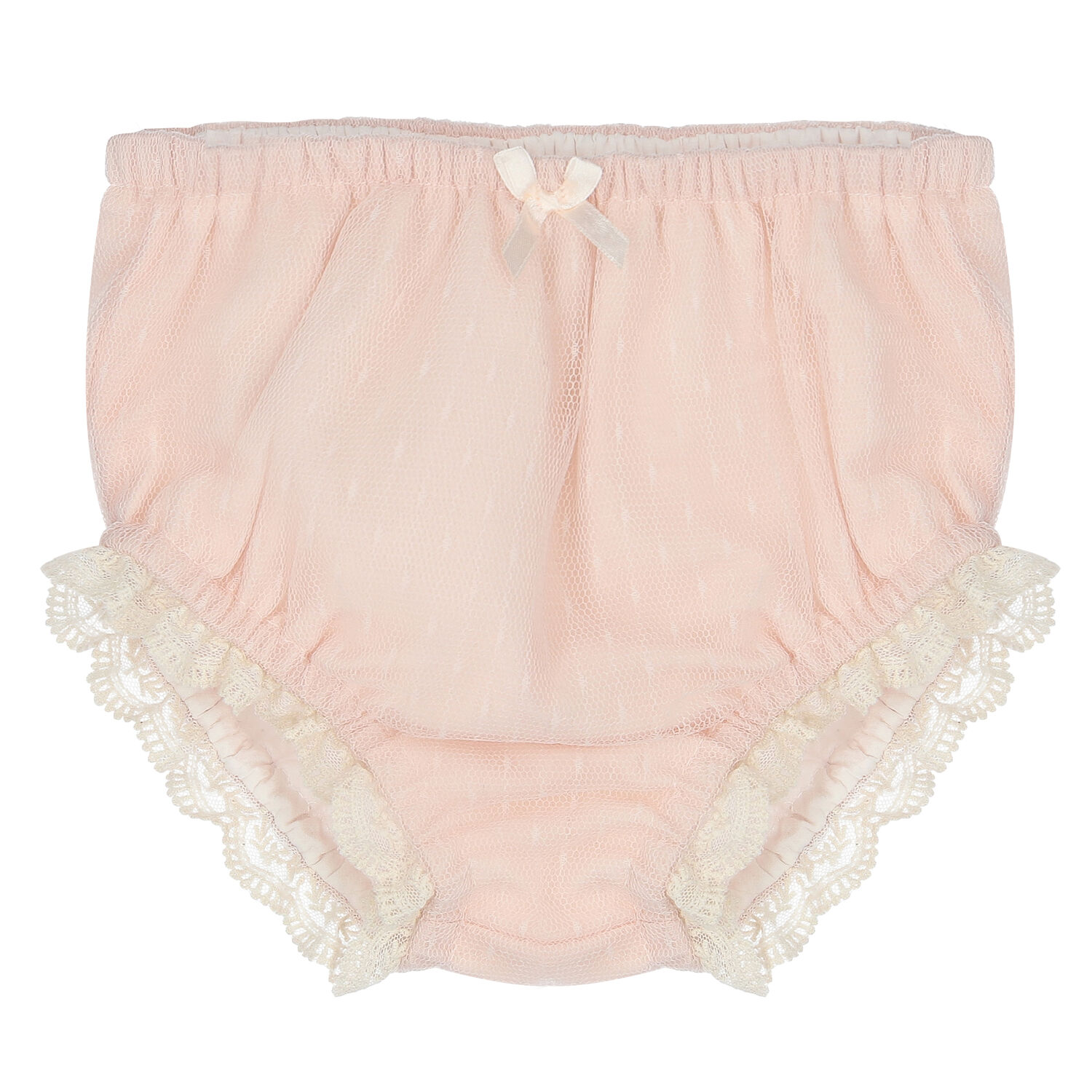 طقم فستان تول مطرز باللون الزهري, 1, hi-res