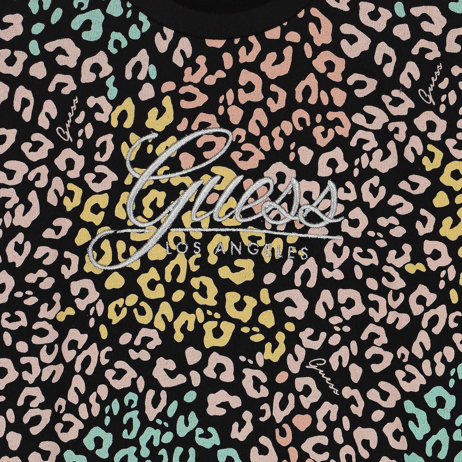 Girls Black Logo Sweatshirt, 1, hi-res image number null