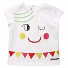Girls White Top, 1, hi-res