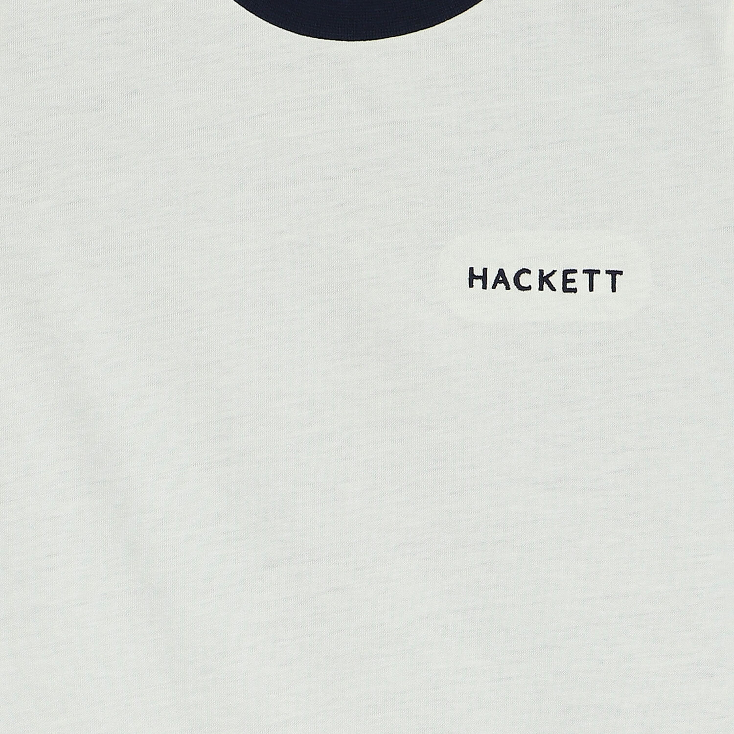 Boys Ivory & Navy Blue Logo T-Shirt, 1, hi-res