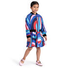Girls Multi-Coloured Onde Skirt, 1, hi-res