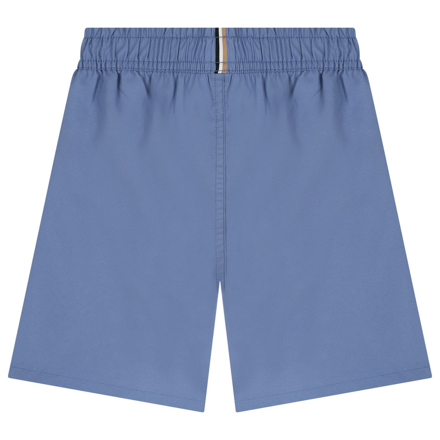 Boys Blue Logo Swim Shorts, 1, hi-res