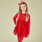 طقم ليغينز بالشعار باللون الاحمر, 1, hi-res