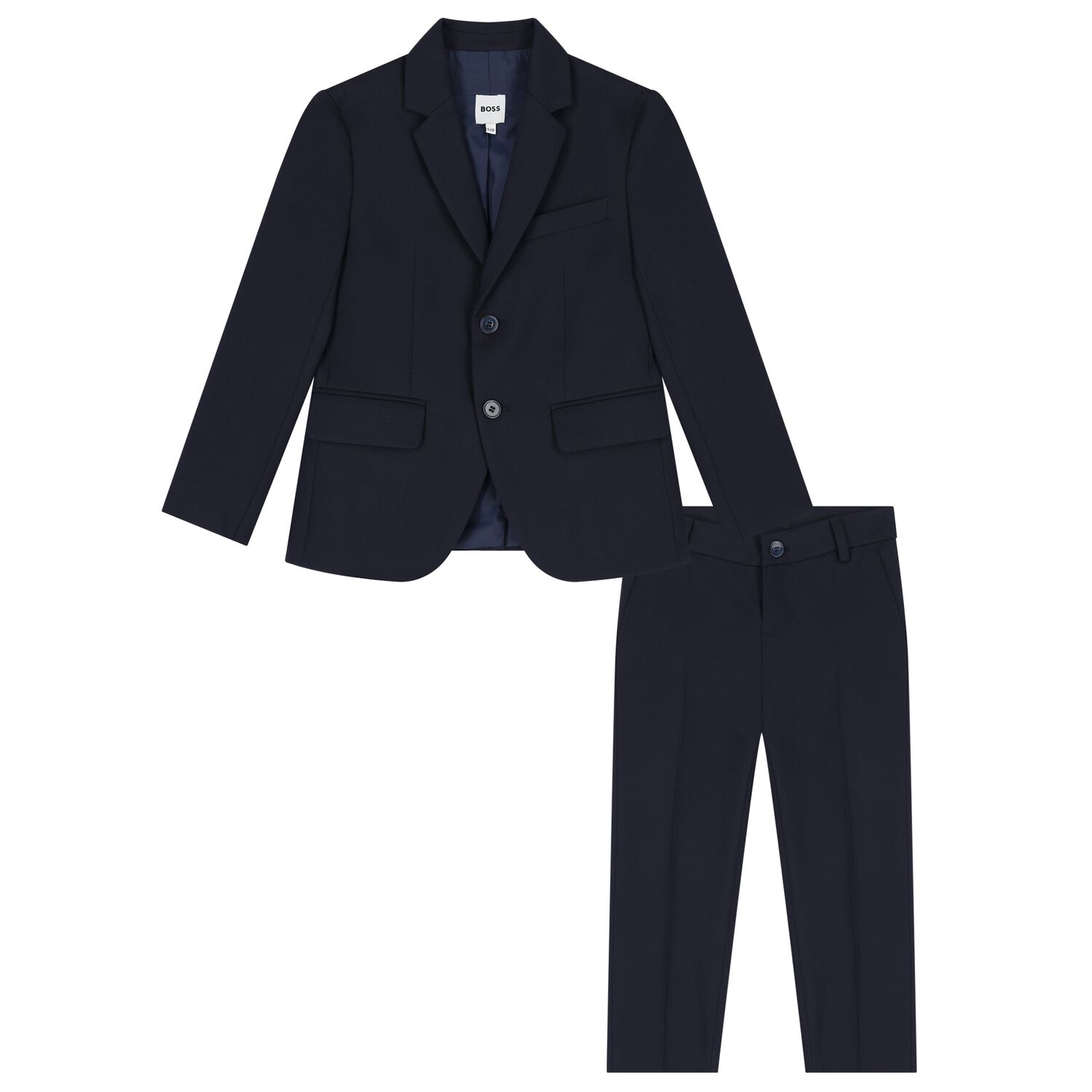 Boys Navy Blue Suit, 1, hi-res image number null