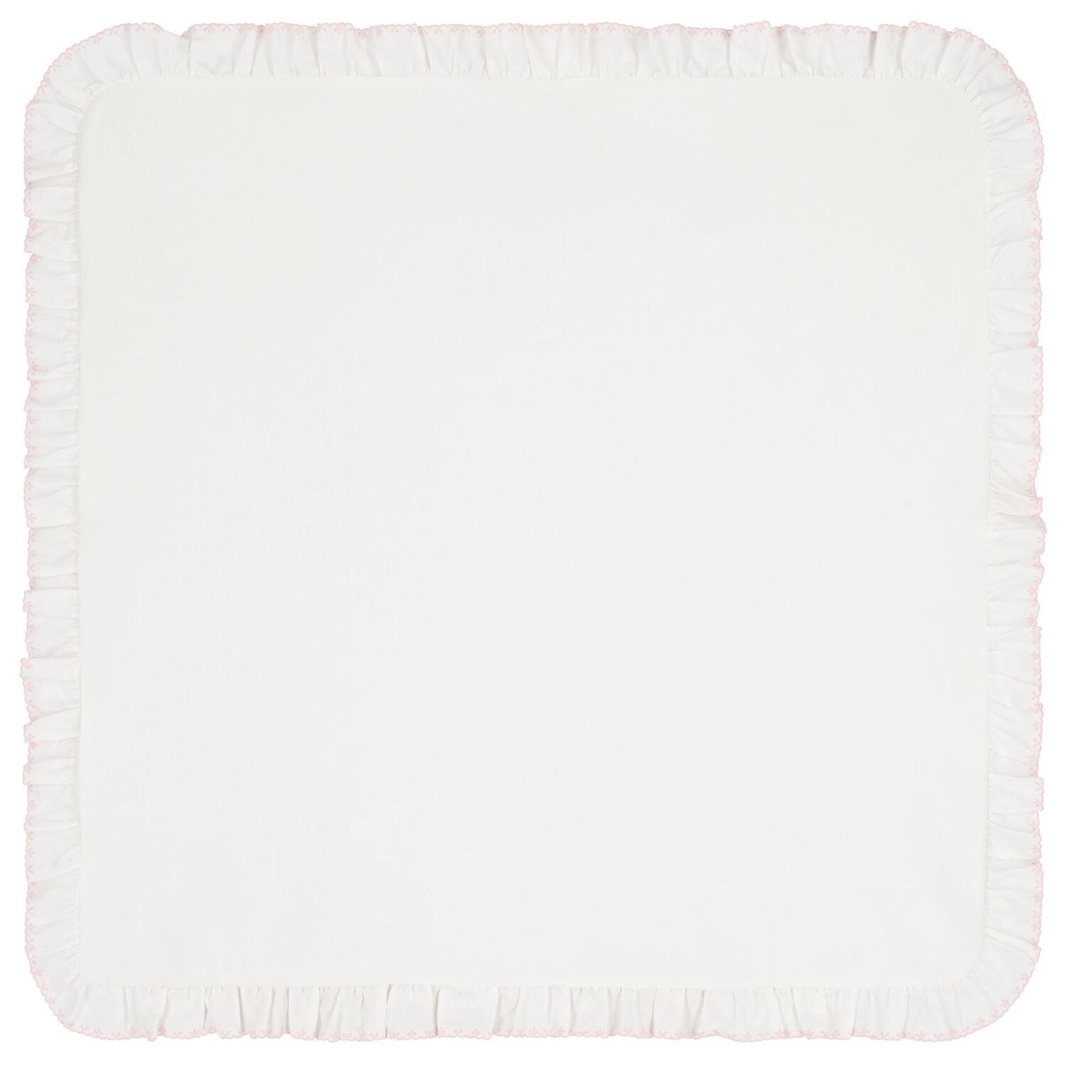 بطانية مبطنة باللون العاجي والوردي للبنات, 1, hi-res