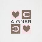 بطانية بالشعار باللون الأبيض و الوردى للبنات, 2, hi-res