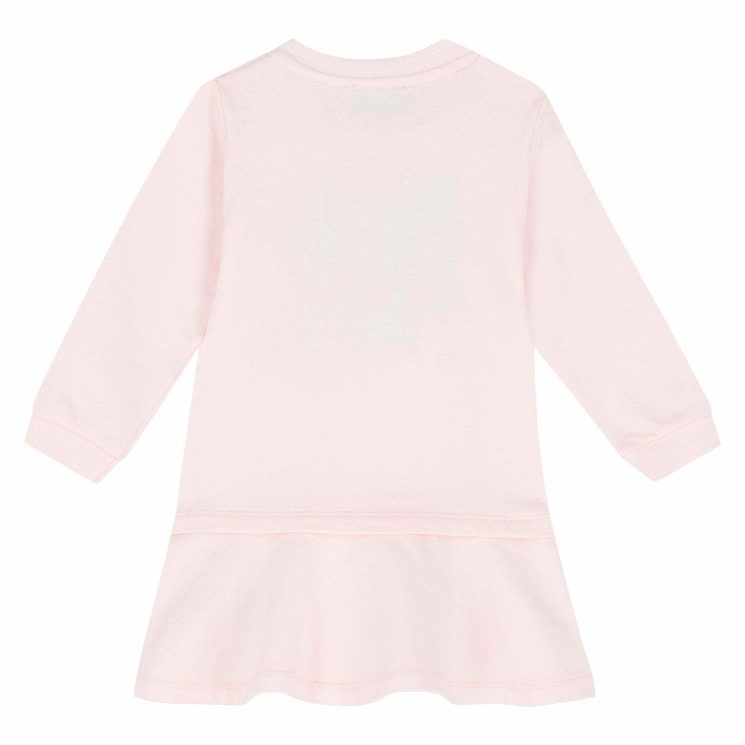 Younger Girls Pink Logo Tiger Dress, 1, hi-res image number null