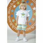 شورت سباحة مطبع متعدد الالوان للاولاد, 1, hi-res