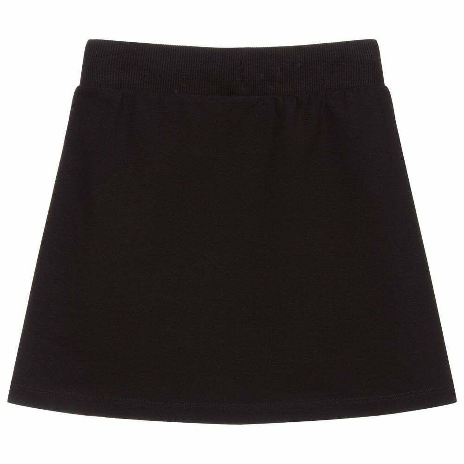Girls Black Logo Skirt, 1, hi-res image number null
