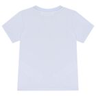 طقم شورت اولاد بالشعار باللون الازرق والكحلى, 2, hi-res