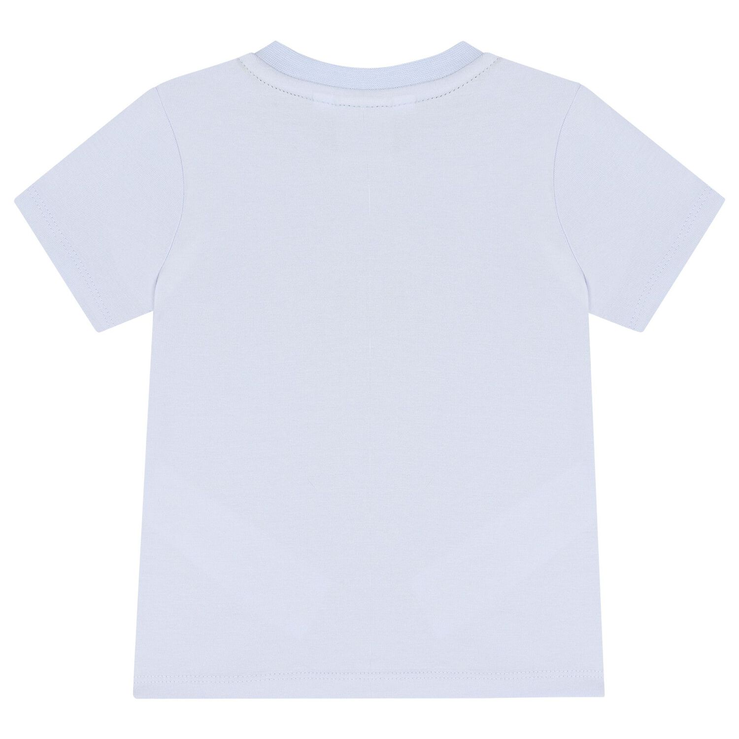 طقم شورت اولاد بالشعار باللون الازرق والكحلى, 2, hi-res