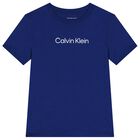 Boys Blue Logo T-Shirt, 5, hi-res