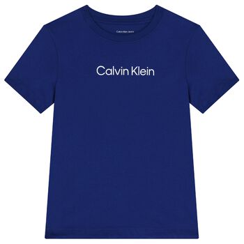 Boys Blue Logo T-Shirt