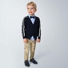 بنطلون كارجو باللون البيج للاولاد, 2, hi-res