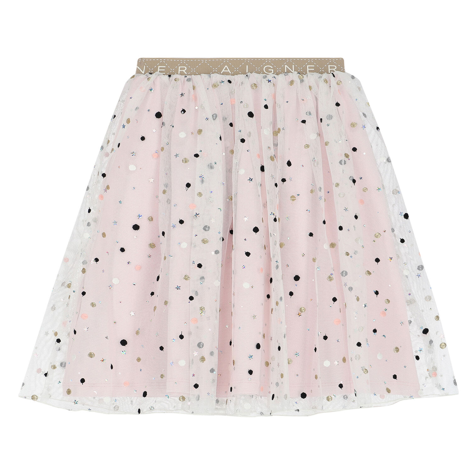 Girls Pink Tulle Skirt, 1, hi-res image number null