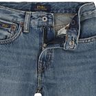 Boys Blue Logo Denim Jeans, 1, hi-res