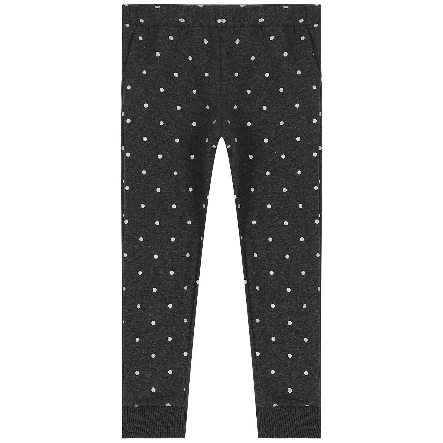 بدلة رياضية باللون الأبيض والرمادي للبنات (3 قطع), 1, hi-res