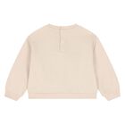 Younger Girls Beige Dog Tracksuit, 2, hi-res