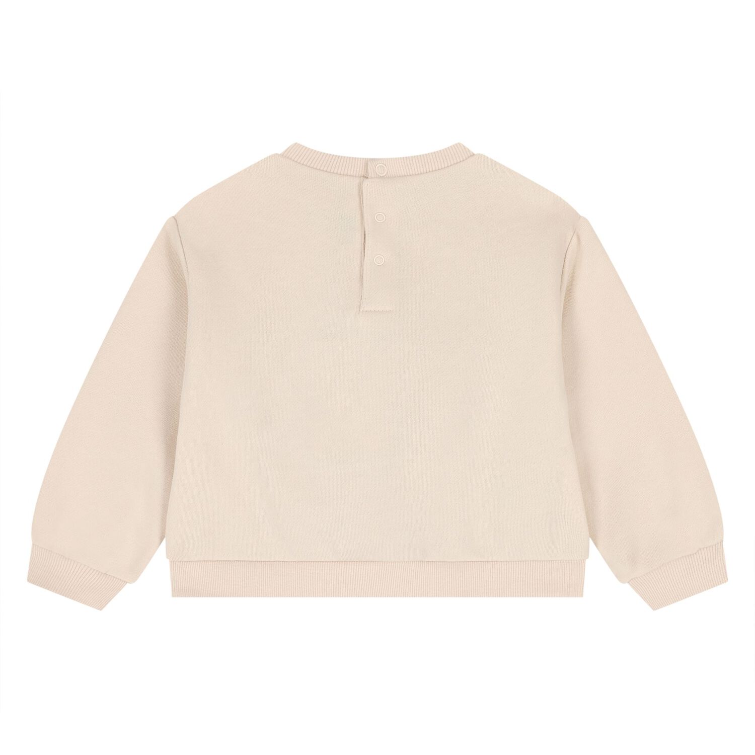 Younger Girls Beige Dog Tracksuit, 2, hi-res