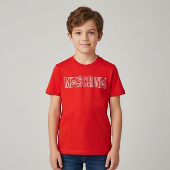 Red Teddy Logo T-Shirt