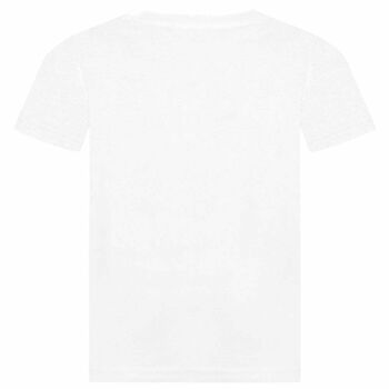 Boys White Logo T-Shirt