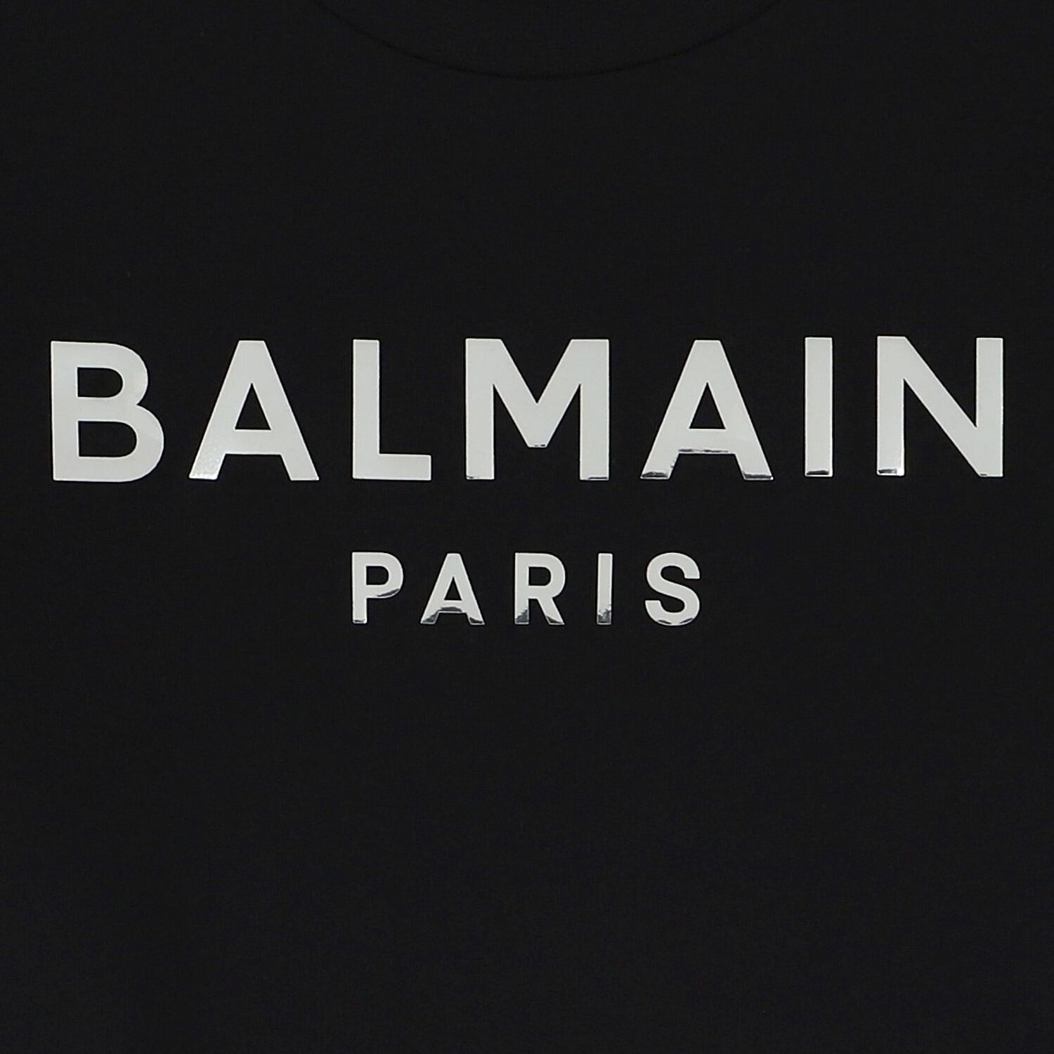 Boys Black & Silver Logo T-Shirt, 1, hi-res image number null